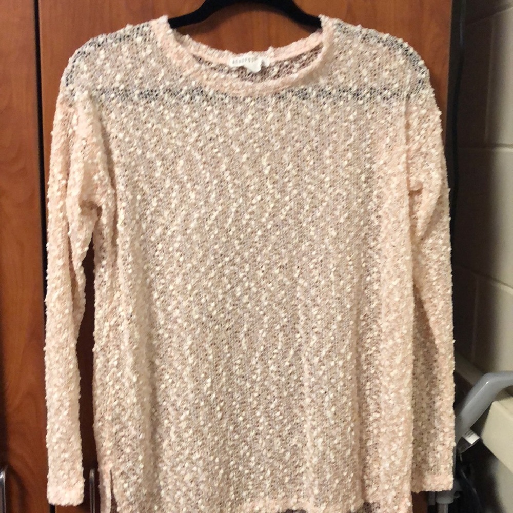 Pink & Gold Sweater